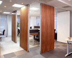 Wooden partitions